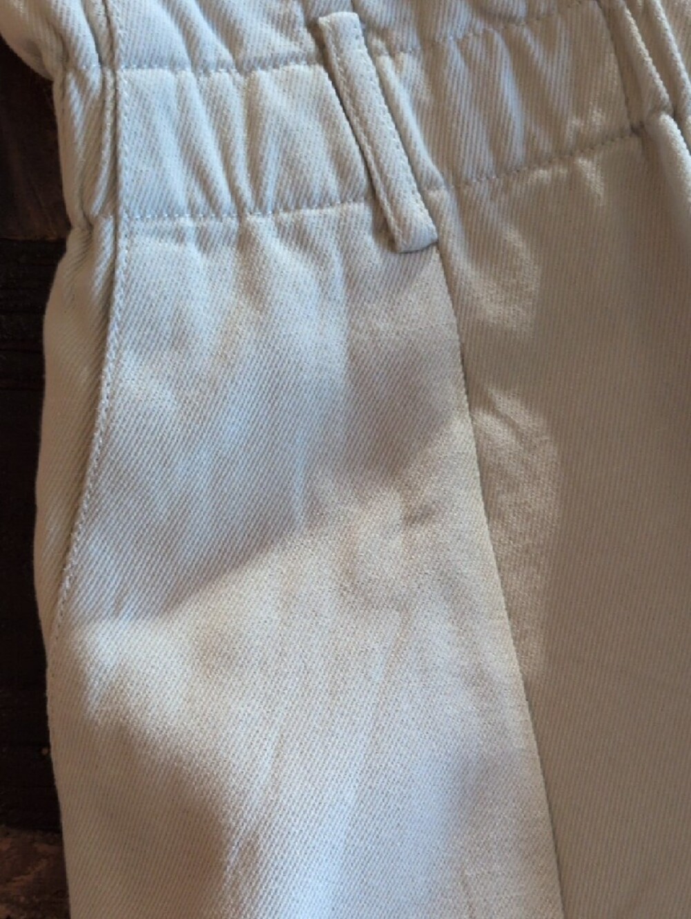 ba&sh Cream Wide-Leg Pants - Picture 4 of 6